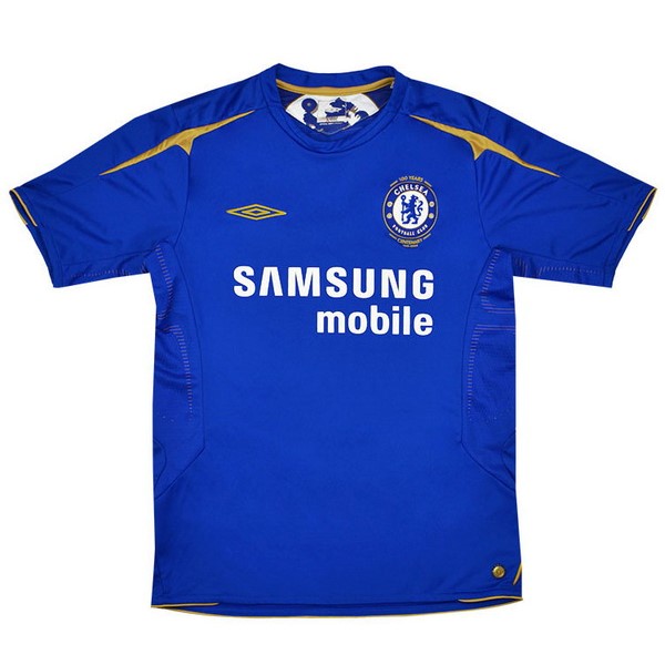 Tailandia Camiseta Chelsea 1st Retro 2005 2006 Azul